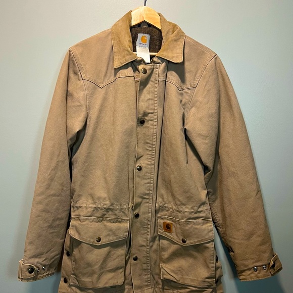 Carhartt Other - Carhartt Brown Canvas Field Jacket